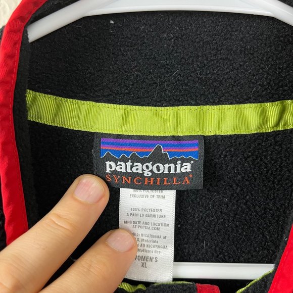 Patagonia Synchilla Snap-T Pullover Women's XL - Picture 3 of 5